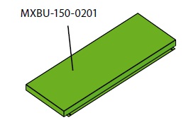 Ізоляція верхньої частини 2 TXN300 - MXBU-150-0201-RAL6018